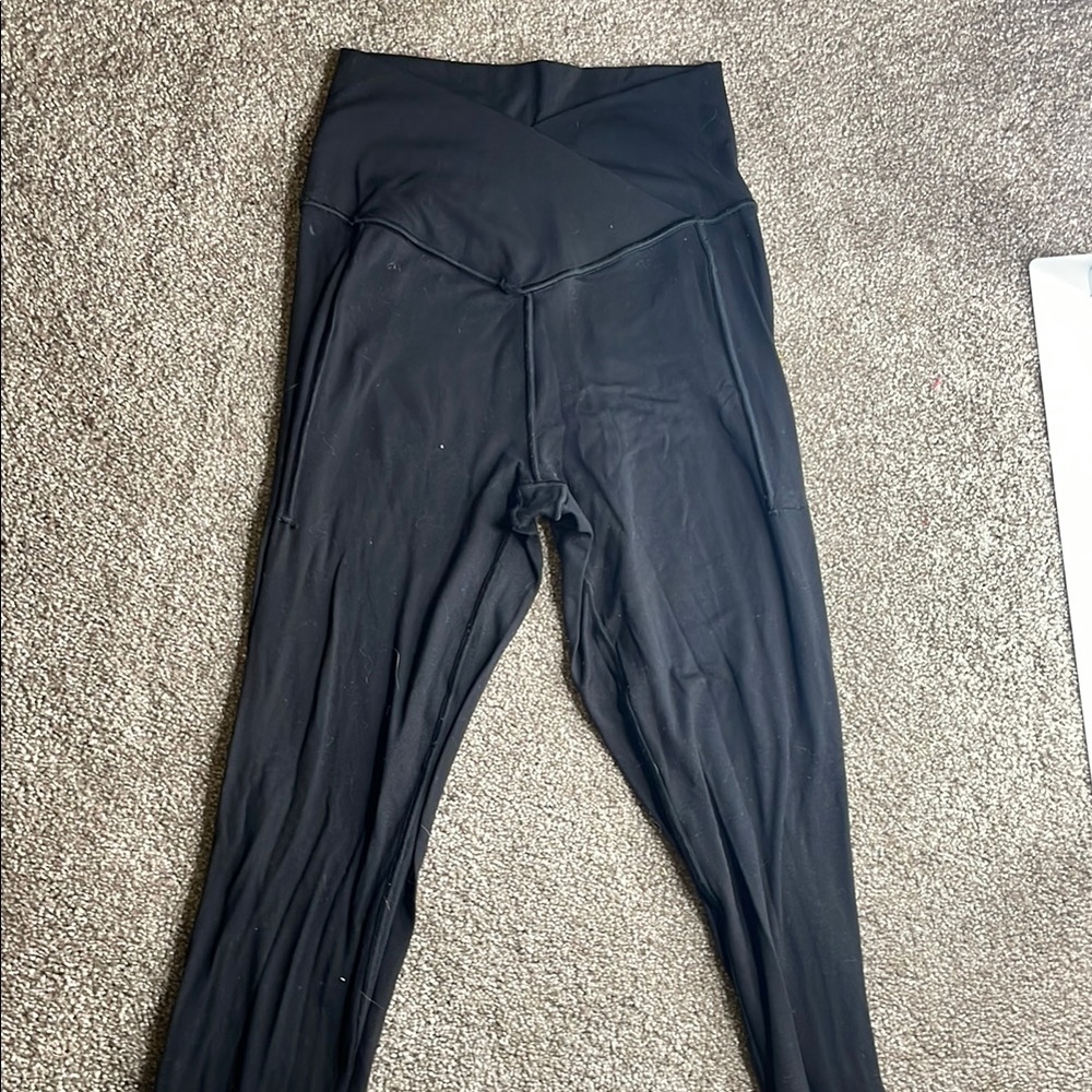 Aerie Black High-Waisted Leggings